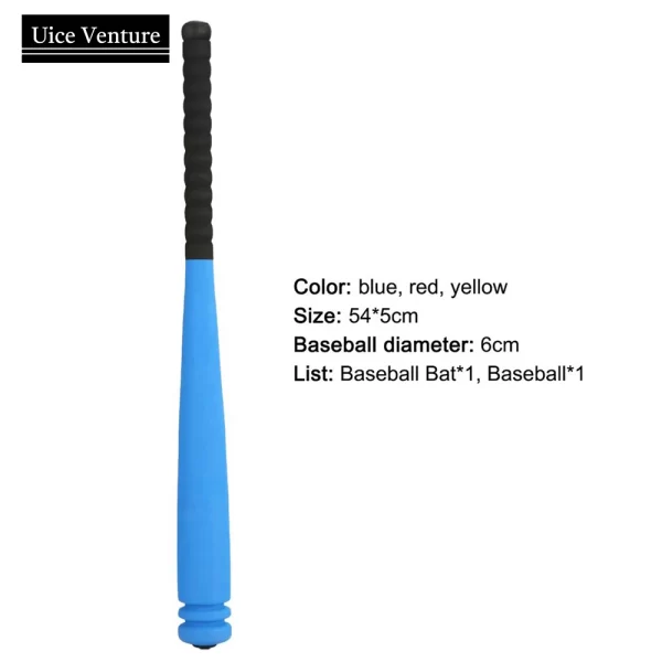 Baseball Bat Toy Set Children Kids Training Portable Indoor Interactive Toys Foam Yard Resistant Wear Toddler Beginners Bats - Image 4