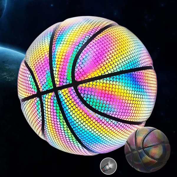 Luminous Reflective Basketball - Image 2