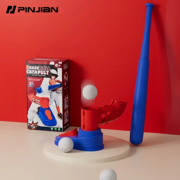 PINJIAN Baseball Bat Kids Set Toy Children Foam Plaything Cricket Sports Toddler Outdoor T Toys Game Kit Practice Beach Safe Tee