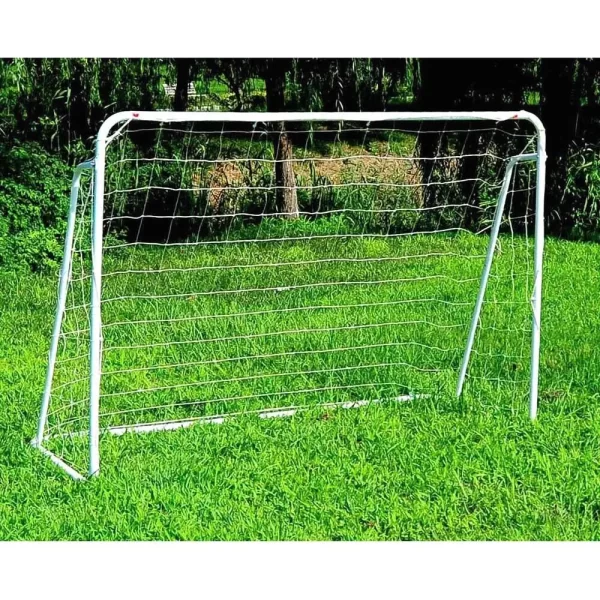 White Steel Tube Soccer Goal Training Set - Image 5