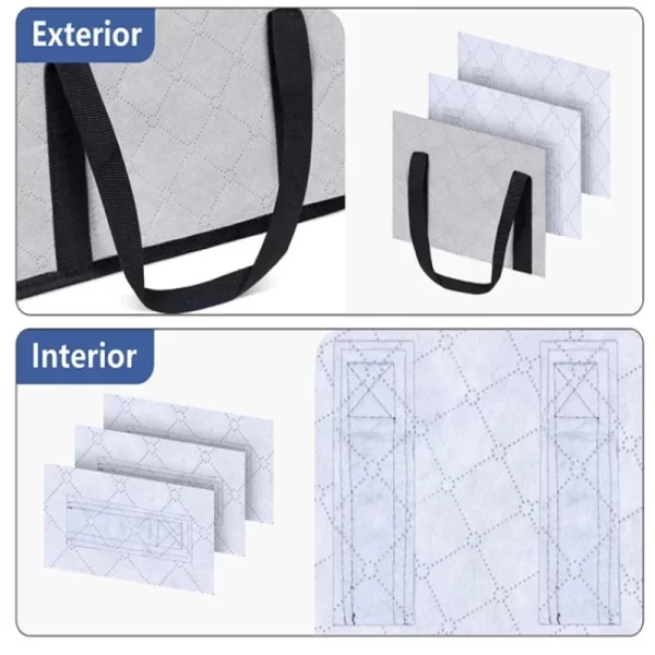 9PCS Baseball Hat Organizer with HandleLarge Capacity Hat Organizer Holds Up To 40 Hats Closet Organizer - Image 3