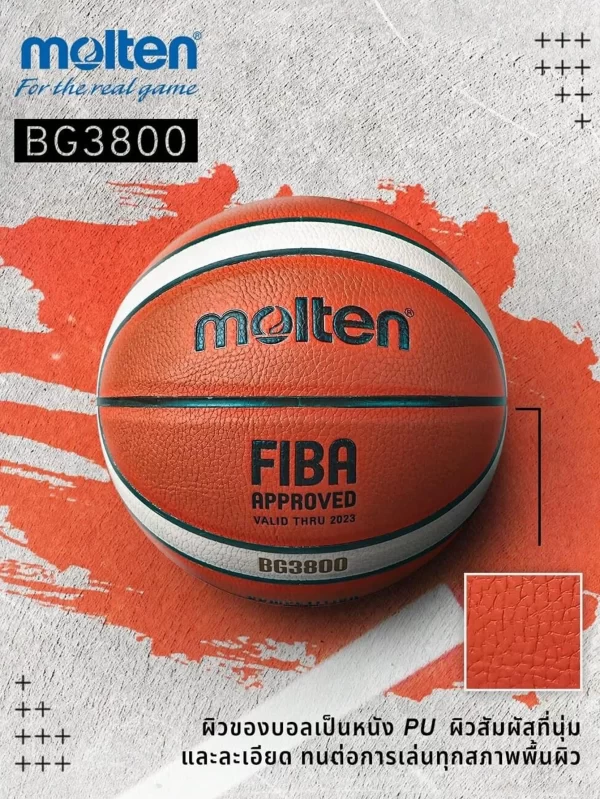 Molten Basketball BG3800 - Image 2