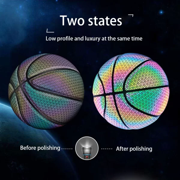Luminous Reflective Basketball - Image 4