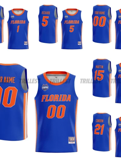 Trillest 2025 National Champions Florida Walter Clayton Jr. Jersey
