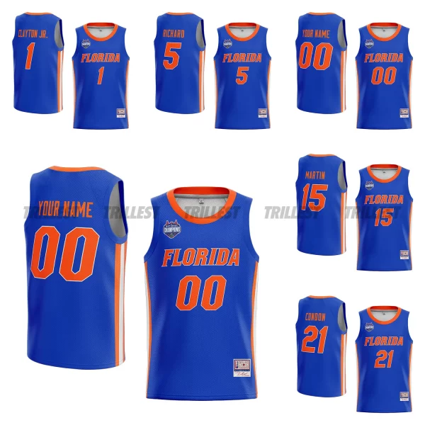Trillest 2025 National Champions Florida Walter Clayton Jr. Jersey
