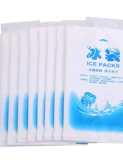 10pcs Gel Ice Packs Reusable Cold Compress Packs for Injuries, Pain Relief,Safe Eco-Friendly Hot and Cold Gel Packs