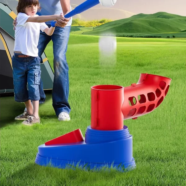 PINJIAN Baseball Bat Kids Set Toy Children Foam Plaything Cricket Sports Toddler Outdoor T Toys Game Kit Practice Beach Safe Tee - Image 3