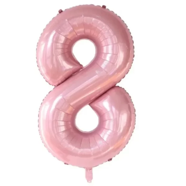 Disney 40 inch pearl pink pearl blue numeral slim body American version aluminum film balloon birthday party decoration - Image 18