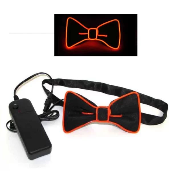 Light Up Men's Led Suspenders Bow Tie Perfect For Music Suspenders Illuminated Led Festival Costume Party - Image 12