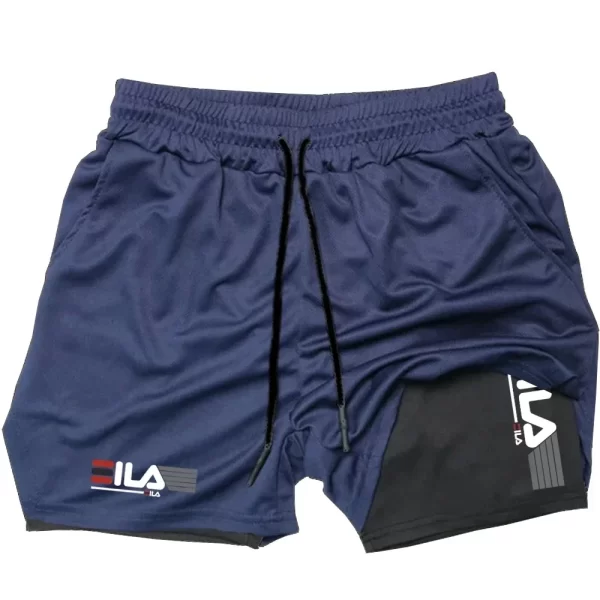 Men's Two-in-one Sports Shorts - Image 5