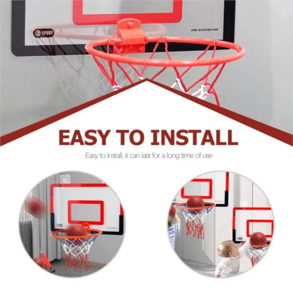 Indoor Kids Mini Basketball Hoop Set - Image 5