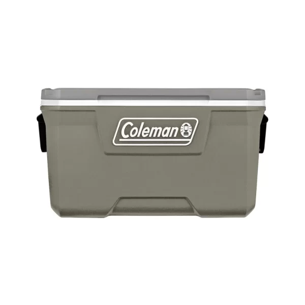 70QT Hard Chest Cooler Box Silver Ash Wheeled Multifunctional Storage Box - Image 2