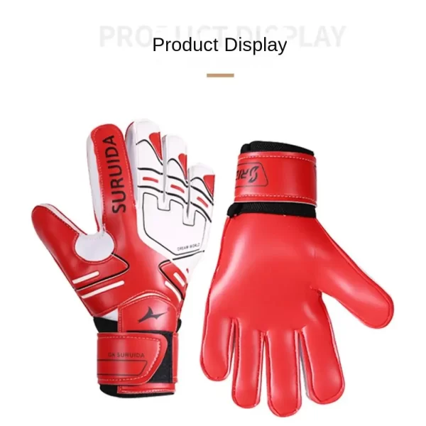 Thickened Anti Slip Kids Football Goalie Gloves - Image 3