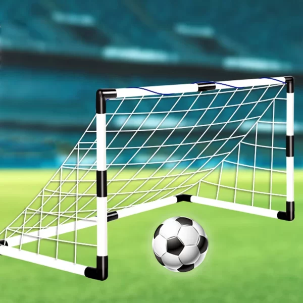 Folding Soccer Goal with Pump & Ball - Image 6