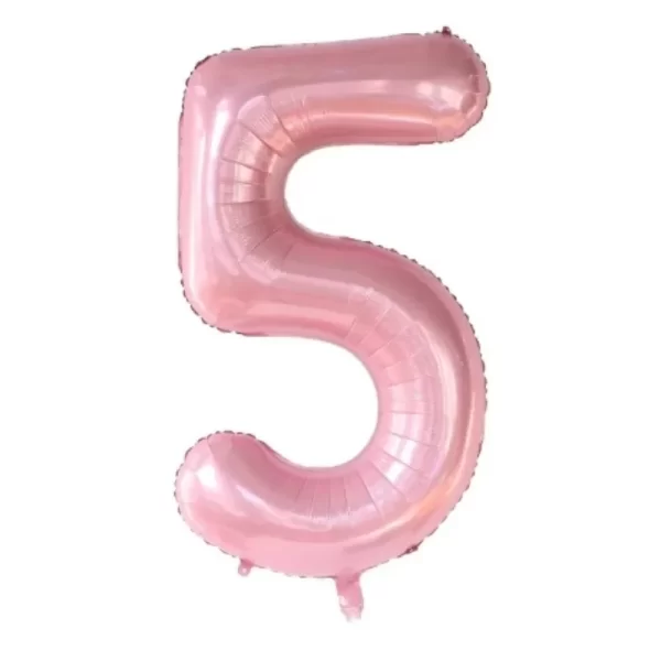 Disney 40 inch pearl pink pearl blue numeral slim body American version aluminum film balloon birthday party decoration - Image 19