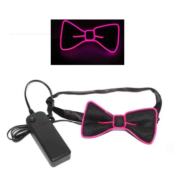Light Up Men's Led Suspenders Bow Tie Perfect For Music Suspenders Illuminated Led Festival Costume Party - Image 11