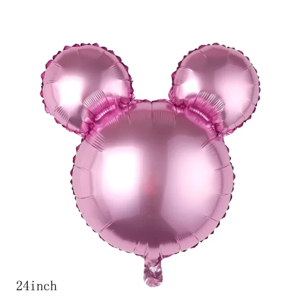 Disney 24 inch Mickey Head Large Aluminum Foil Balloon Wedding Children's Birthday Party Decoration Supplies - Image 2