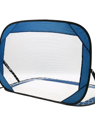 Portable collapsible soccer goal