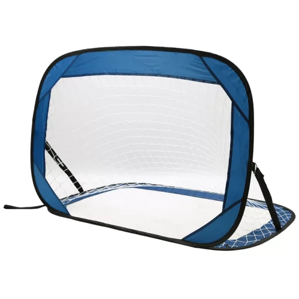 Portable collapsible soccer goal