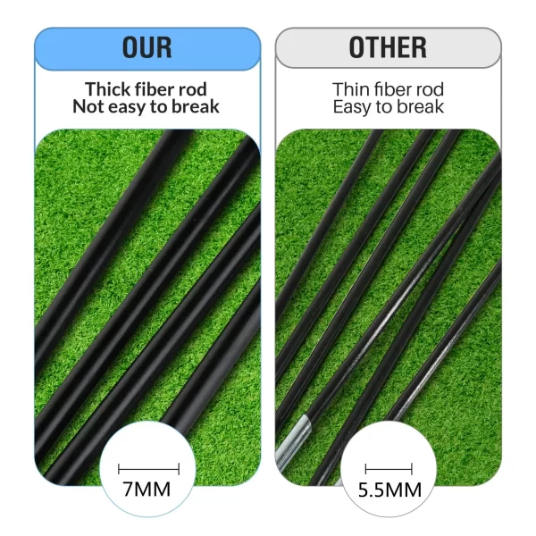 Soccer Goal Kids Soccer Net for Backyard Set of 2 - Image 5