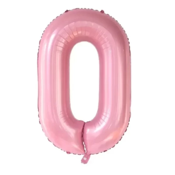 Disney 40 inch pearl pink pearl blue numeral slim body American version aluminum film balloon birthday party decoration - Image 4