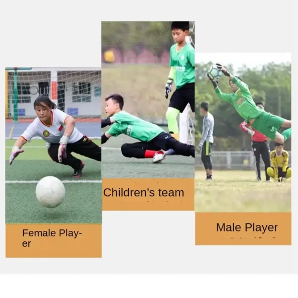 Thickened Anti Slip Kids Football Goalie Gloves - Image 5