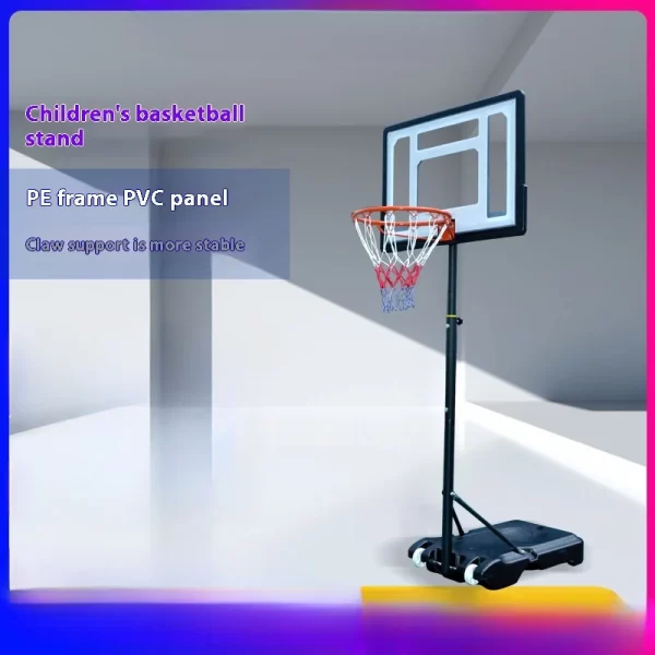 Outdoor Mobile Adjustable Basketball Frame - Image 2