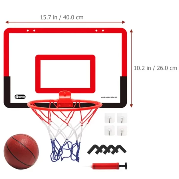 Indoor Kids Mini Basketball Hoop Set - Image 7