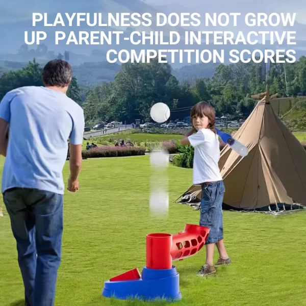 PINJIAN Baseball Bat Kids Set Toy Children Foam Plaything Cricket Sports Toddler Outdoor T Toys Game Kit Practice Beach Safe Tee - Image 4