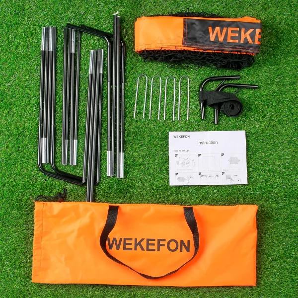 Soccer Goal 5' x 3.1' Portable Soccer Net with Carry Bag for Backyard - Image 6