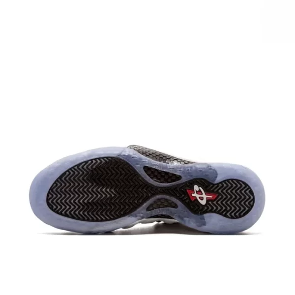 Nike Air Foamposite One White Black Red Classic Fashion Anti-Slip Breathable Men Retro Basketball Shoes Street Walking Sneakers - Image 4