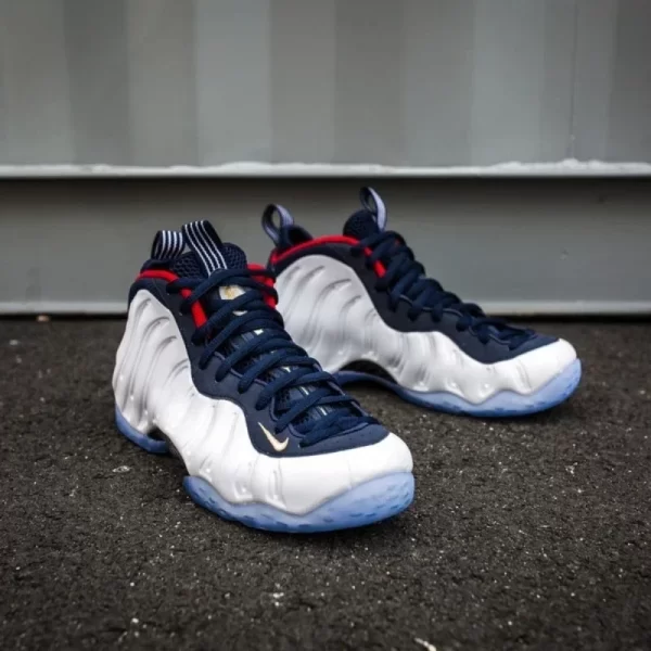 Nike Air Foamposite One White Black Red Classic Fashion Anti-Slip Breathable Men Retro Basketball Shoes Street Walking Sneakers - Image 6
