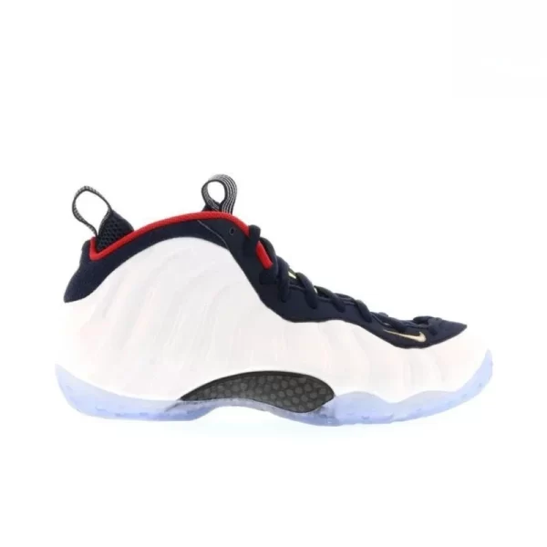 Nike Air Foamposite One White Black Red Classic Fashion Anti-Slip Breathable Men Retro Basketball Shoes Street Walking Sneakers - Image 3